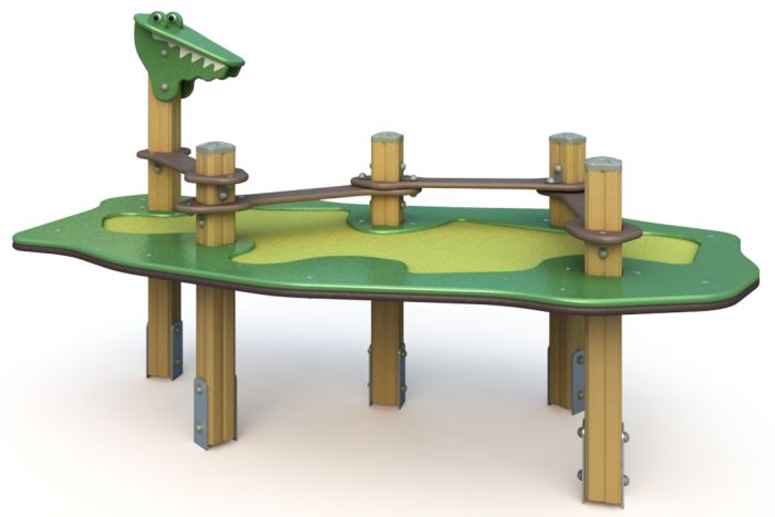 Песочный столик "Крокодил" МФ-1.101